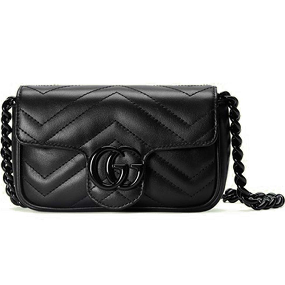 G*u*i gg marmont belt bag 699757 （16.5*10.2*5.1cm)